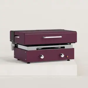 Verycook - Couvercle de cuisson pour plancha gaz Créative 2 feux Acier... pas cher