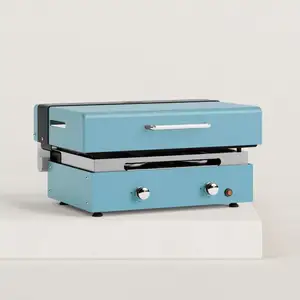 Verycook - Couvercle de cuisson pour plancha gaz Créative 2 feux Acier... pas cher