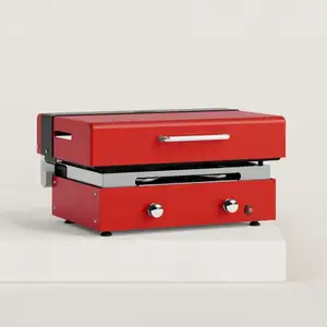 Verycook - Couvercle de cuisson pour plancha gaz Créative 2 feux Acier... pas cher