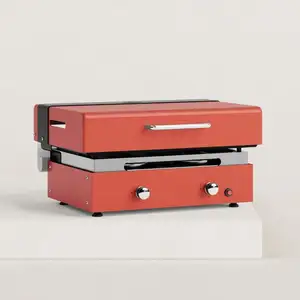 Couvercle de cuisson pour plancha gaz Créative 2 feux Verycook Acier p... pas cher