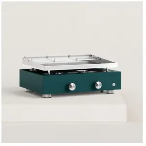VERYCOOK Plancha gaz Simplicity 2 feux inox pas cher
