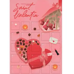 Calendrier st-valentin couple 25 défis pas cher