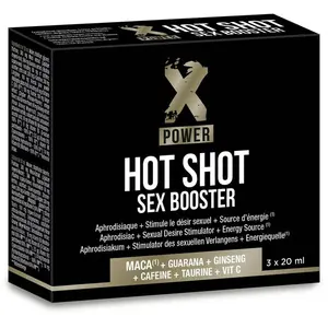 Comparateur de prix : Labophyto Xpower Hot shot Sex Booster - shooter d'énergie - 3x20ml