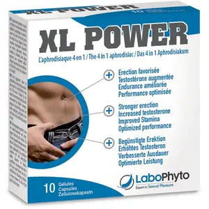 Comparateur de prix : Labophyto XL Power - stimulant sexuel rapide - 10 gélules