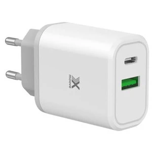 Comparateur de prix : Chargeur USB-A et USB-C Xmoove Swift PD 30 W Blanc et gris
