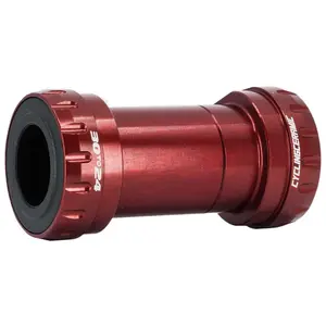 Boitier de pedalier cyclingceramic bb30 to 24 shimano rouge pas cher