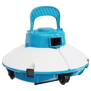 Comparateur de prix : BESTWAY Robot aspirateur Frisbee - Pour piscine a fond plat - 5 x 3 m