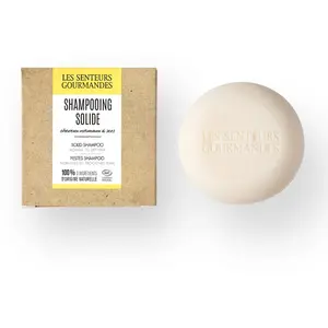 LES SENTEURS GOURMANDES Shampoing solide nourrissant - Cheveux secs - 75 g pas cher