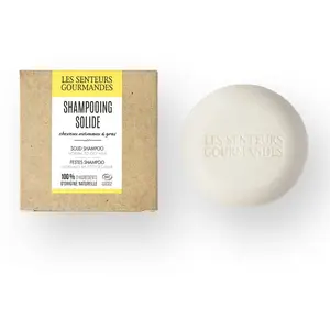 LES SENTEURS GOURMANDES Shampoing solide purifiant - Cheveux gras - 75 g pas cher