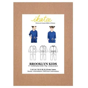 GENERIQUE Pochette patron de couture BROOKLYN KIDS Combi 3-12(...) -