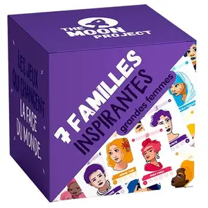 Comparateur de prix : TOPLA Moon Project Jeux de 7 familles inspirantes