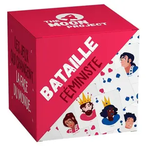 TOPLA Bataille féministe - Jeu de 52 cartes pour jouer à la bataille pas cher