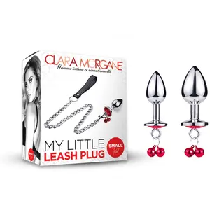 CLARA MORGANE Bijou intime avec Laisse My Little Leash Plug pas cher