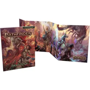 Pathfinder 2 : Ecran du MJ Remaster - Black book Jeu de rôle - BBEPF2RE01 pas cher