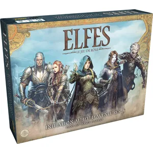 Asmodee Jeu de rôles Initiation au Jeu d'Aventures dans les Terres d'Arran Elfes pas cher