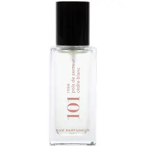 Bon Parfumeur 101 Rose Sweet Pea White Cedar Eau de Parfum - 15ml pas cher