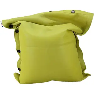 Shelto Pouf XXL - Vert Anis pas cher