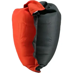 Shelto Pouf XXL - Anthracite/Orange