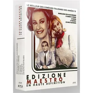 ESC EDITIONS Coffret Le Meilleur des Edizione Maestro en HD 5 Films Blu-ray pas cher