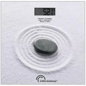 Pèse-personne - LITTLE BALANCE - USB-C - Zen pas cher