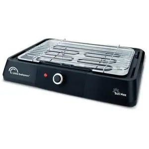 LITTLE BALANCE 8572 BBQ Sun Max, Barbecue électrique XXL, 2200 W, Noir