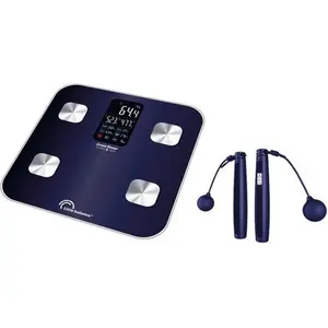 Impédancemètre connecté 180kg/100g + corde à sauter Little Balance 8683 pas cher