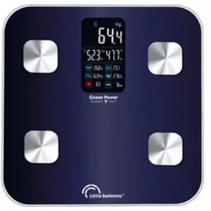 Comparateur de prix : Pèse-personne connecté Little Balance Cardio X4 USB-R Bleu Marine