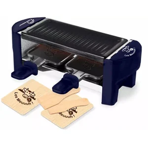 Comparateur de prix : Little balance raclette 2 personnes bleu nuit - meuuuh...! - 8616