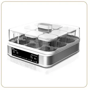 Comparateur de prix : Collection Fait Maison Little Desserts - Yaourtière - 30 Watt - Blanc/inox