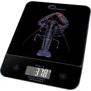 little-balance Little Balance Balance De Cuisine Little Balance Happy Genius 10 Blue Homard Usb, Sans Pile - Ref 8710 pas cher