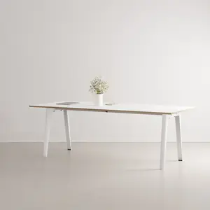 TIPTOE - Table rectangulaire New Modern - Blanc - Acier thermolaquéVendu parmade-in-design