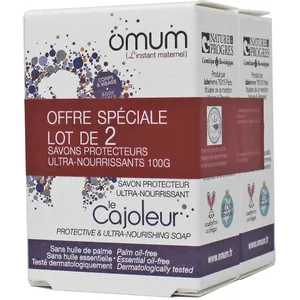 Omum - Force Spéciale Hydratation - Offre duo 2 savons Le Cajoleur - G... pas cher
