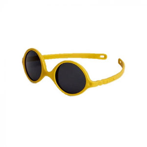 KI ET LA - Lunettes de soleil Diabola pour bébé de 0 à 1 an - MoutardeVendu parberceau-magique
