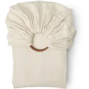 Echarpe de portage Sling tisé sans noeud Lin Naturel