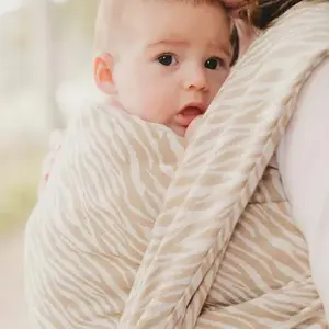 Néobulle Sling, Zèbre Beige, coton bio - SLMB-ZBE-TU pas cher