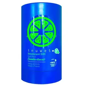 Inuwet - Fresh Day - Concombre Citron Vert Déodorants 50 g unisex pas cher