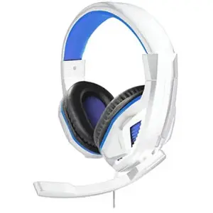 Comparateur de prix : Steelplay - Casque Micro Filaire Stereo - Hp44 - Blanc/Bleu PS5
