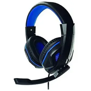 Steelplay HP41 Casque Avec fil Arceau Gaming Noir, Bleu - Neuf