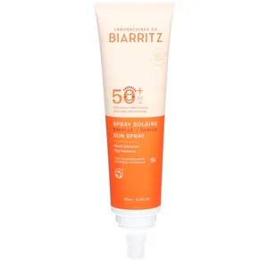 Comparateur de prix : Laboratoires de Biarritz Spray solaire Famille SPF50+ 150 ml