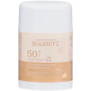 Laboratoires de Biarritz Soins Solaires Stick teinté SPF50+ Bio 9g pas cher
