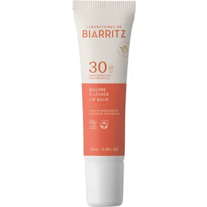 Laboratoires de Biarritz Soins Solaires Baume à Lèvres SPF30 Bio 15ml pas cher