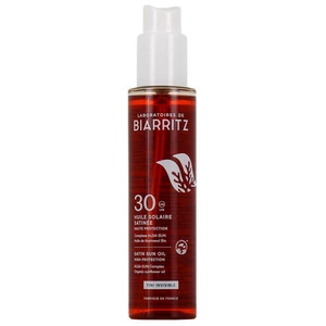 Laboratoires de Biarritz huile solaire satinée SPF30 - 125ml pas cher