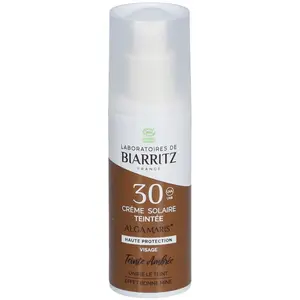 Laboratoires de Biarritzz Crème Solaire Teintée Spf30 - Ambrée pas cher