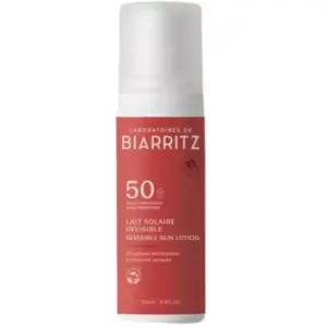 LABORATOIRES DE BIARRITZ Lait Solaire Invisible SPF50 40 ml pas cher