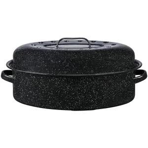 Comparateur de prix : Graniteware - Cocotte Roaster en acier émaillé 8L   Très légère   Grand format
