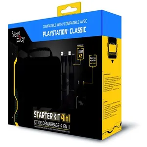 Comparateur de prix : Kit de démarrage 4-en-1 Steelplay Noir pour PlayStation Classic