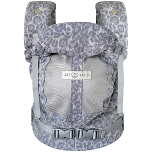 Porte bébé PhysioCarrier V2 Blue Leopard pas cher