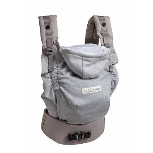 Comparateur de prix : LOVE RADIUS - Porte-bébé Hoodie Carrier 2 Gris athlétique