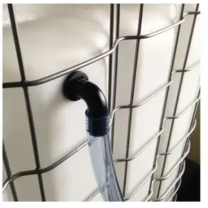 Multicuves - Pack trop-Plein cuve Eau Embout coudé Ø 15 mm + 2M Tuyau pas cher