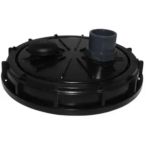 Multicuves Couvercle diamètre 220 mm avec prise pvc droite 40/50 et évent pas cher
